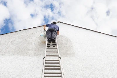 Peinture extérieure à Liomer — façades et ravalement